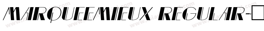 MarqueeMieux Regular字体转换